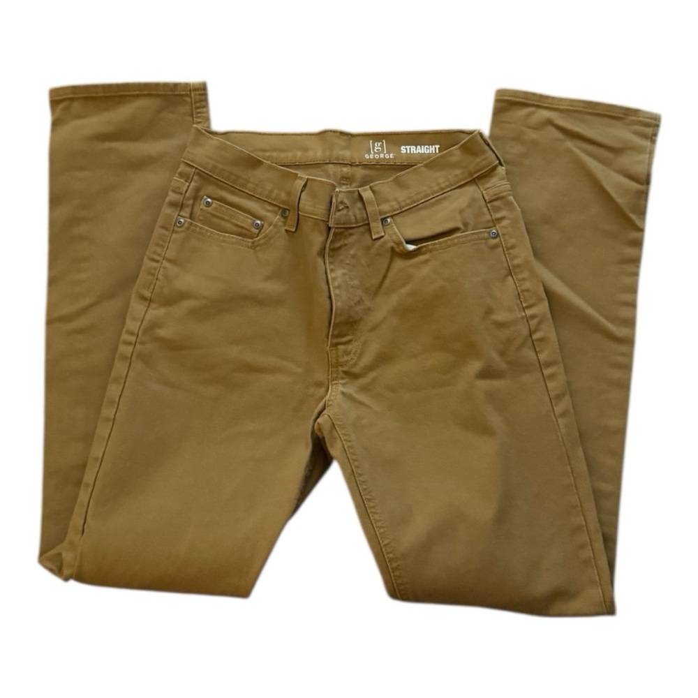 George Men's Straight Jeans - Tan - Picture 5 of 6